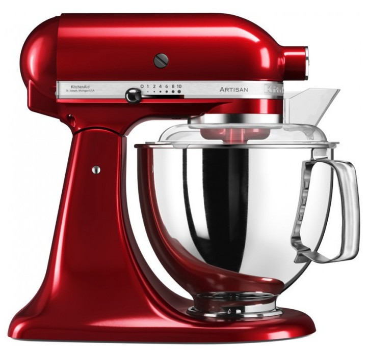 Mixer staționar KitchenAid 5KSM175PSECA Roșu
300 W | Metal | 11.3 kg