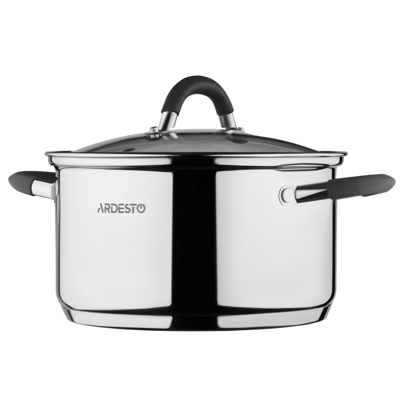 Кастрюля Ardesto AR1947CS Gemini Salerno Нержавеющая сталь