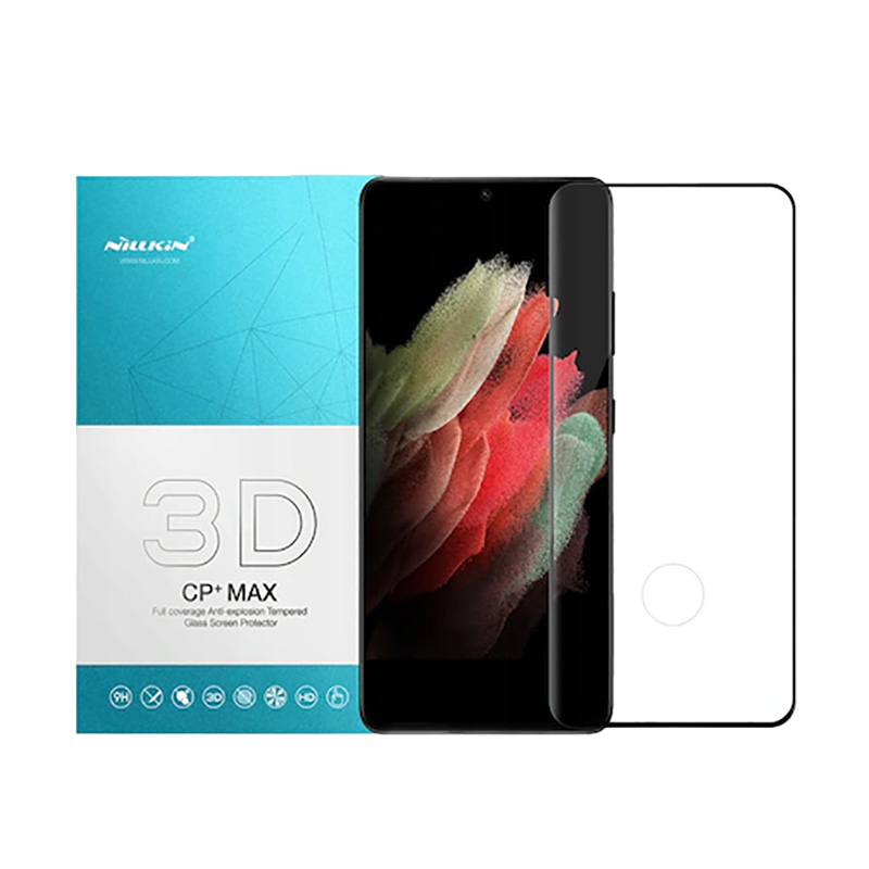 Защитное стекло Nillkin Samsung Galaxy S21 Ultra 3D CP Plus Max Прозрачный