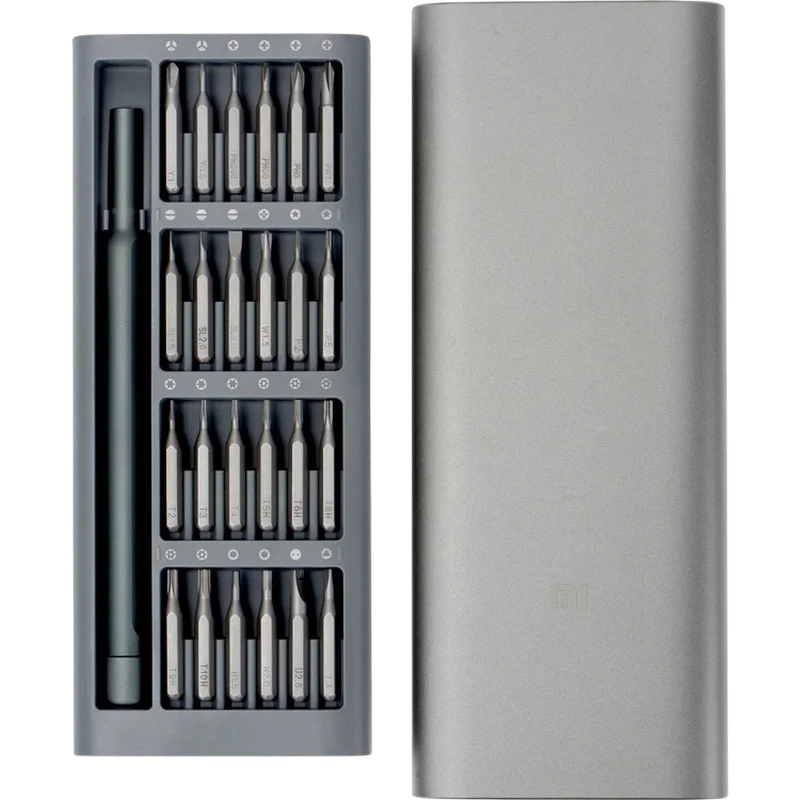 Set de șurubelinițe Xiaomi Mi Precision Screwdriver Gri
24 buc. | Aluminiu