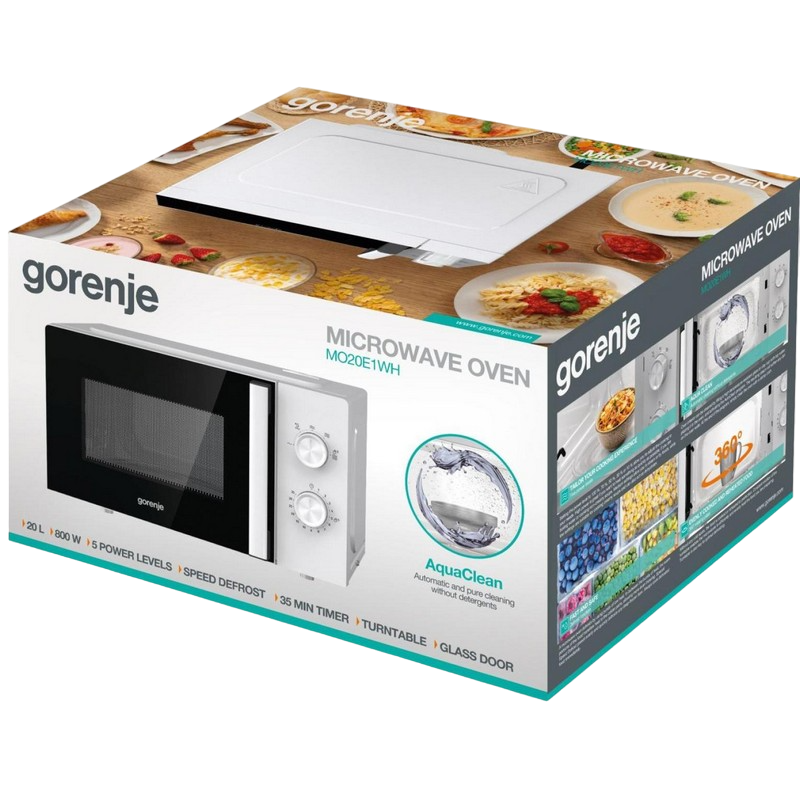 Микроволновая печь Gorenje MO20E1WH Белый