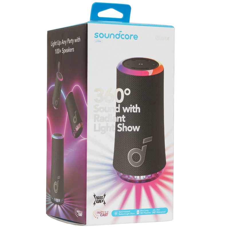 Портативная колонка Anker SoundCore Glow Чёрный