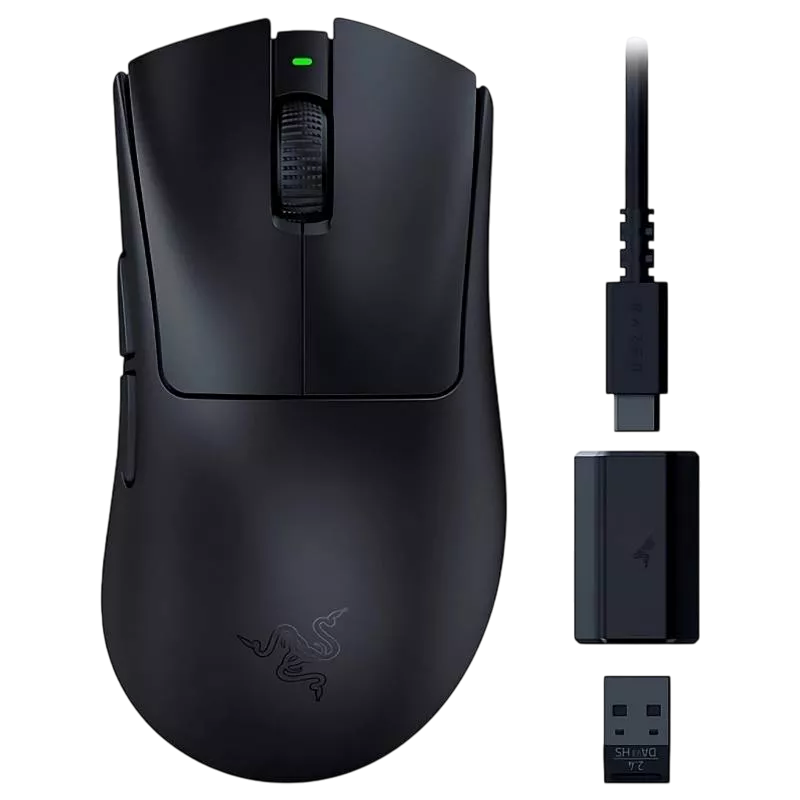 Мышь Razer DeathAdder V3 Проводное / беспроводное Черный