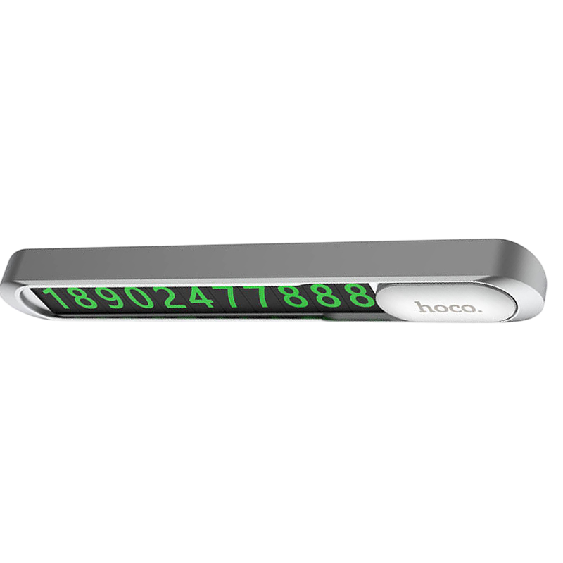 Card de parcare Hoco PH41 Argintiu
