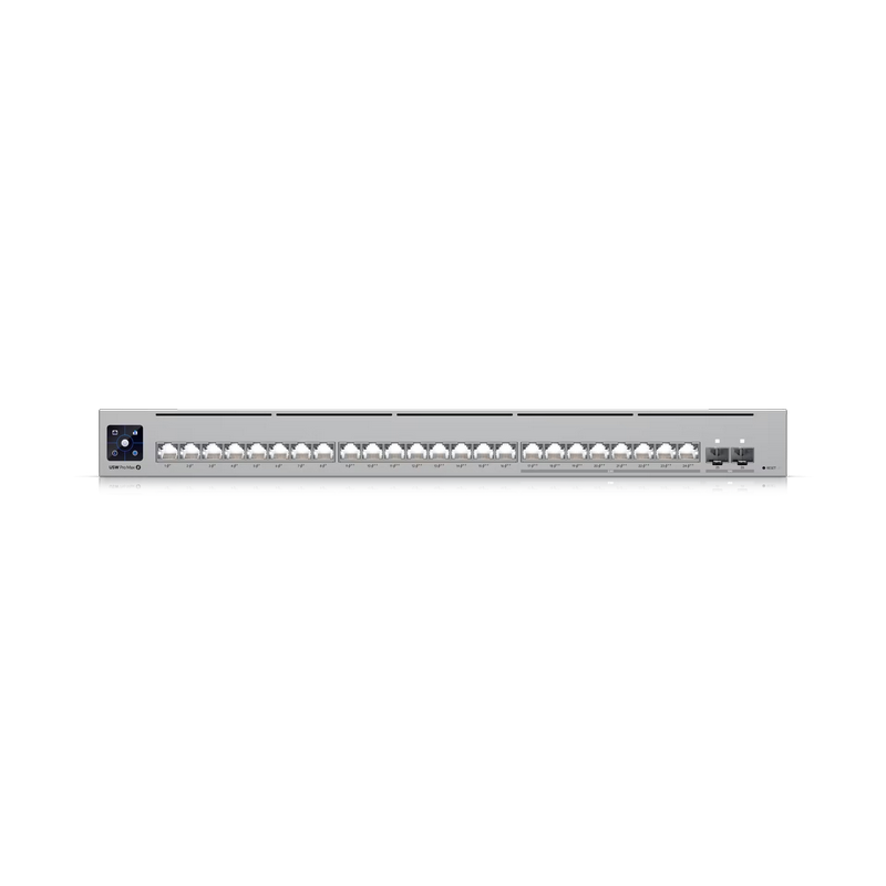 PoE коммутатор Ubiquiti USW-Pro-Max-24-POE Серебристый