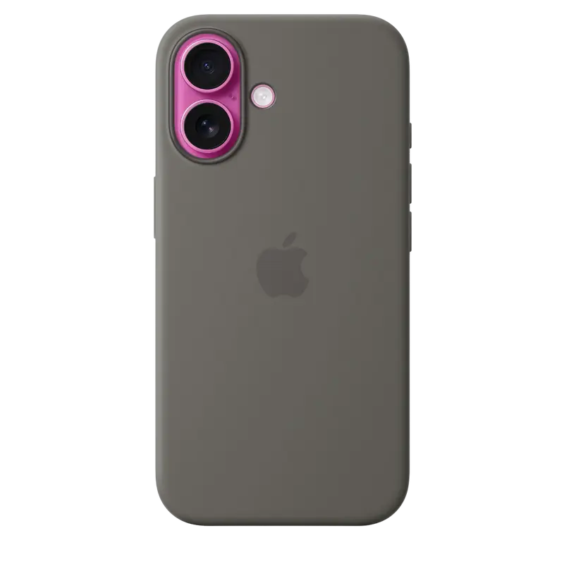 Чехол Apple iPhone 16 Silicone Case MagSafe A3313 Stone Gray