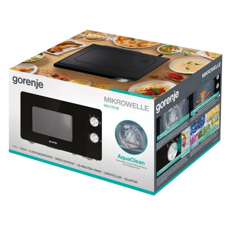 Микроволновая печь Gorenje MO17E1B Черный