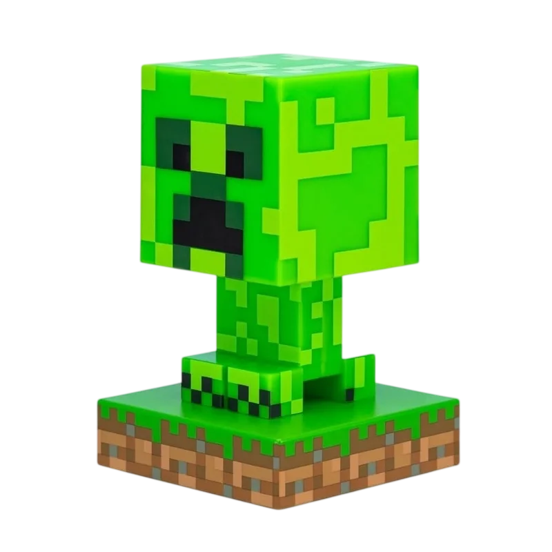 Lampă de noapte Paladone Minecraft Creeper Icon Light