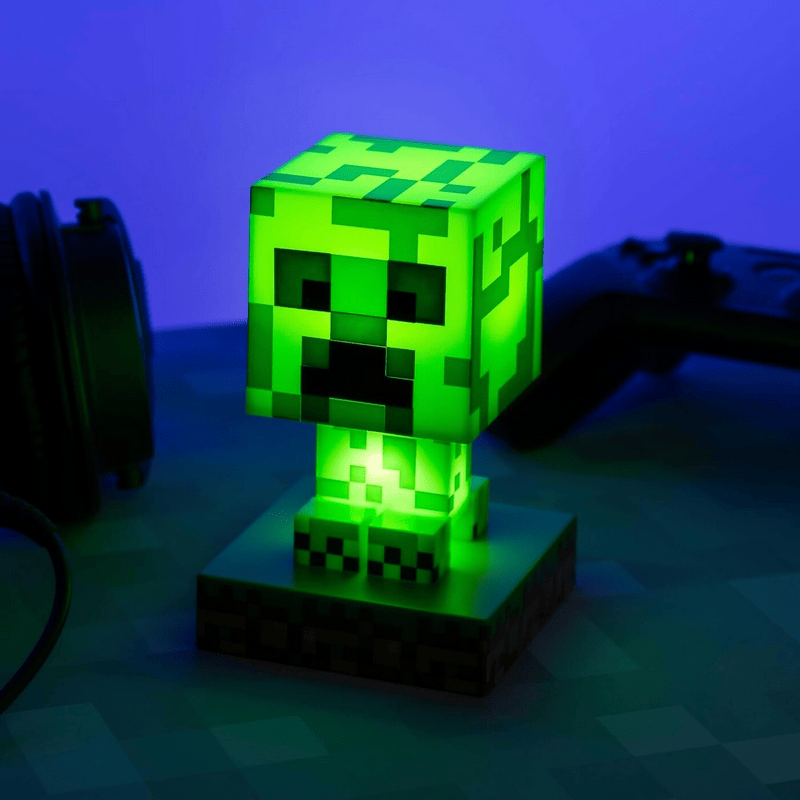 Lampă de noapte Paladone Minecraft Creeper Icon Light