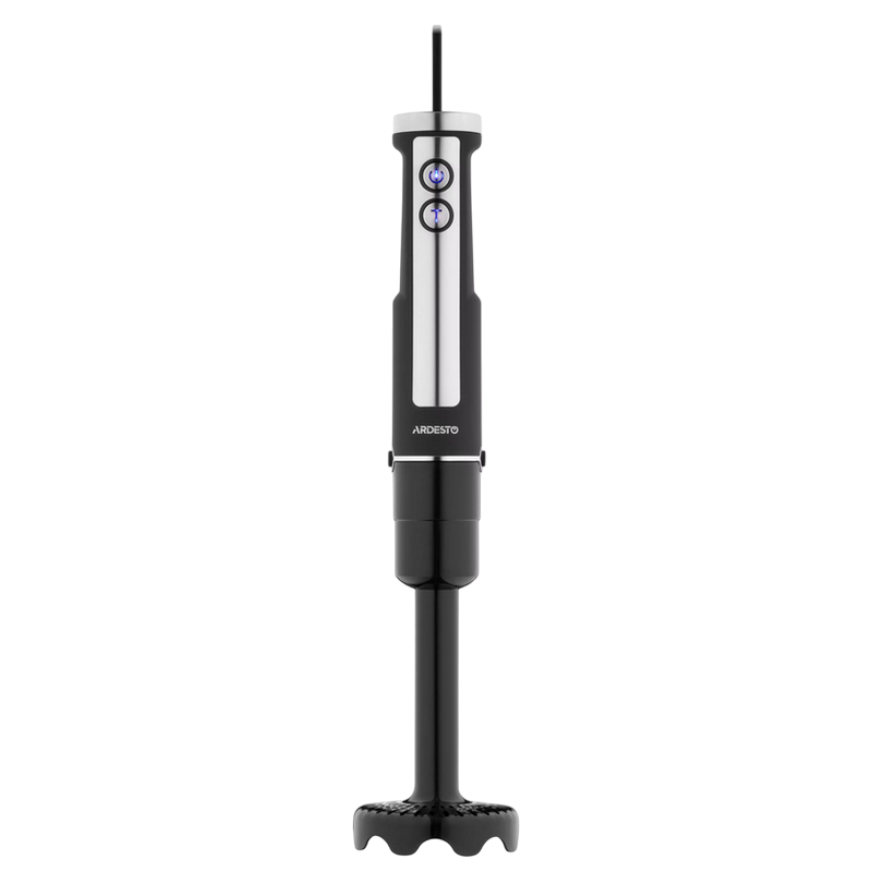 Blender de mână Ardesto HBG-1000BCHP Negru / Argintiu
1000 W | 0.5 l | Oțel Inoxidabil, Plastic