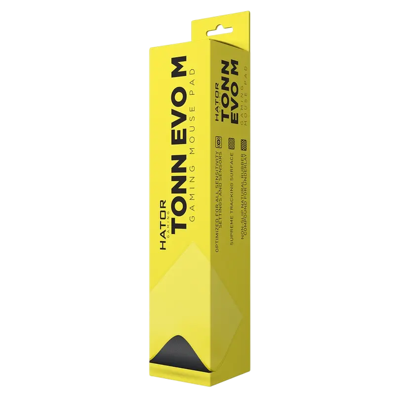 Игровой коврик для мыши HATOR Tonn EVO M Жёлтый