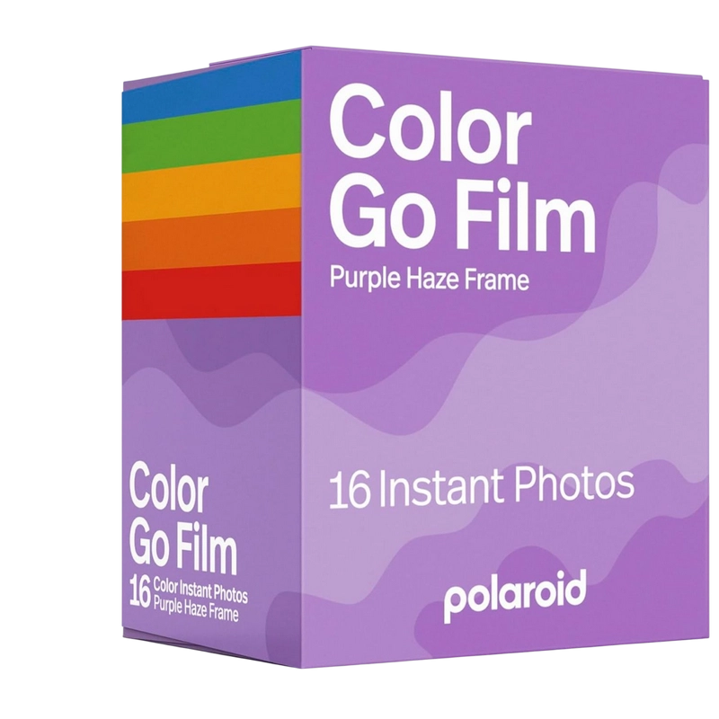 Hârtie foto Polaroid Go Color Film Double Pack, Purple Haze Frame