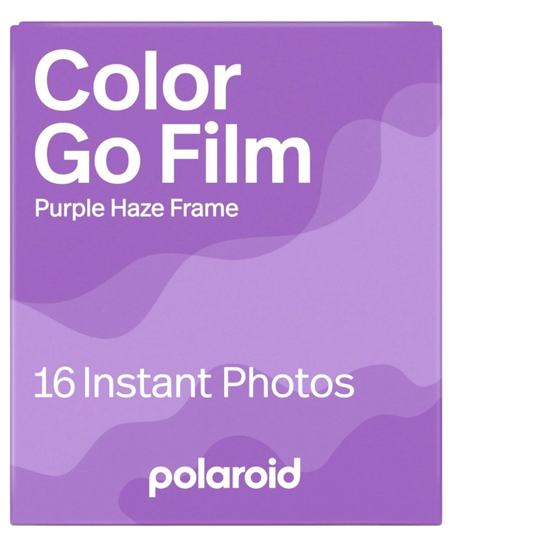 Hârtie foto Polaroid Go Color Film Double Pack, Purple Haze Frame