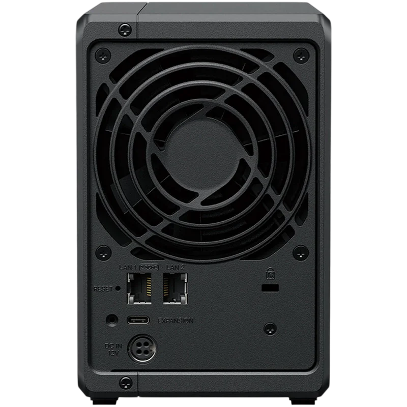 Stocare atașată la rețea SYNOLOGY DS725+ Negru
Disk Station | AMD Ryzen R1600, 2-core 2.6 (base) /3.1 (turbo) GHz | 4 GB DDR4 ECC SODIMM