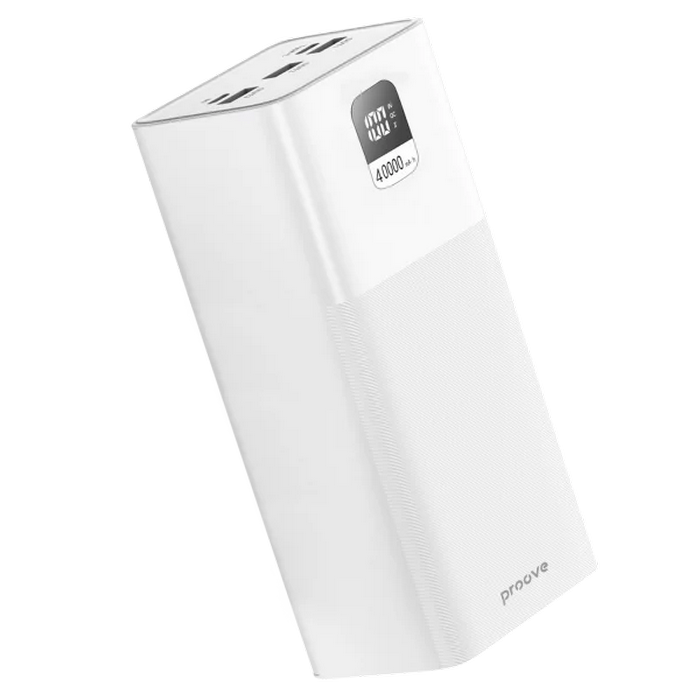 Портативное зарядное устройство Proove Giant Белый