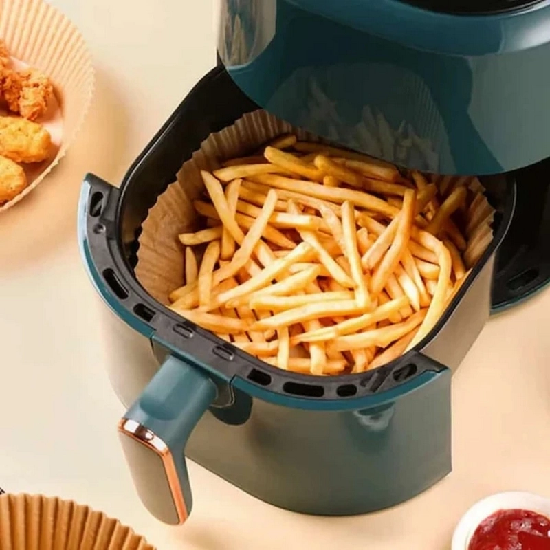 Бумага для выпечки Papro Square Air Fryer Paper Бежевый
