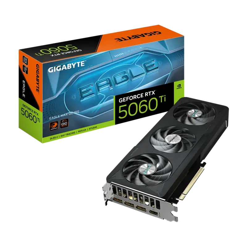 Купить  Видеокарты - Видеокарта Gigabyte GeForce RTX 5060 Ti EAGLE..