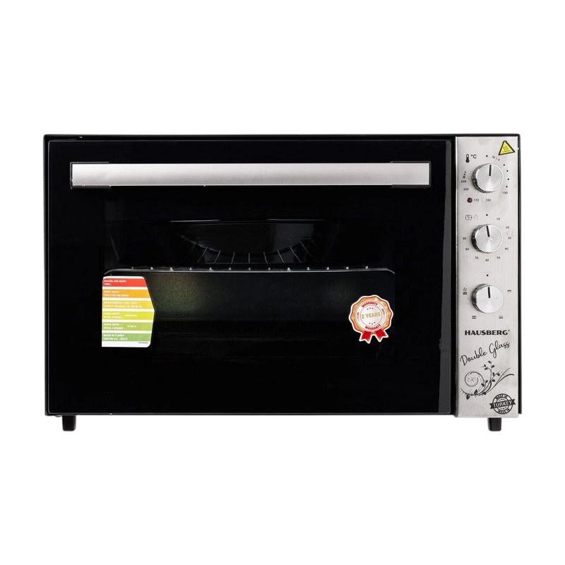 Cuptor Electric Hausberg HB8020 Negru
70 l | 2500 W | 230°C