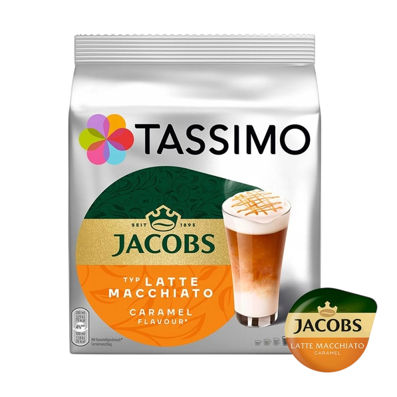 Купить  Кофе и чаи - Кофе Jacobs Tassimo Latte Macchiato Caramel..