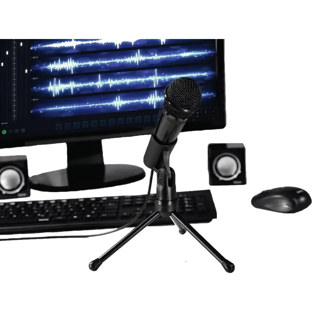 Компьютерный микрофон HAMA MIC-P35 Проводной аналоговый Черный