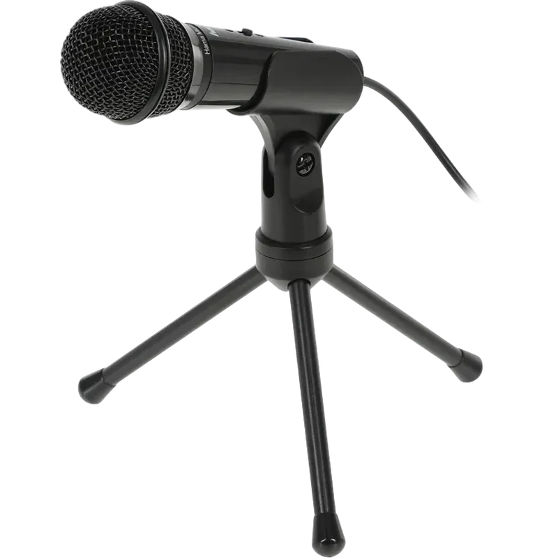 Компьютерный микрофон HAMA MIC-P35 Проводной аналоговый Черный