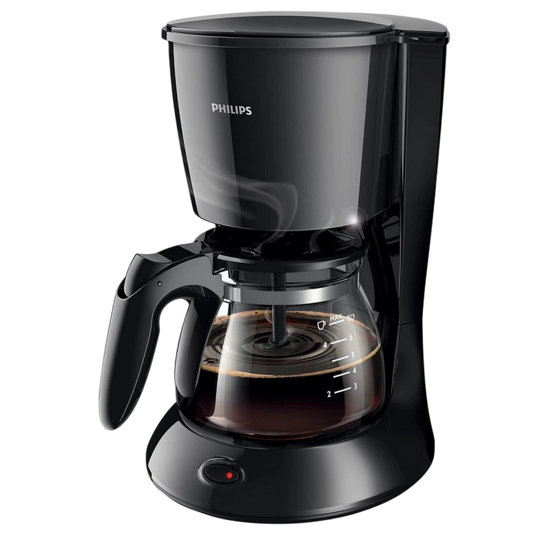 Cafetiera cu picurare Philips HD7432/20 Negru
Cafea măcinată | 750 W | 0.6 l