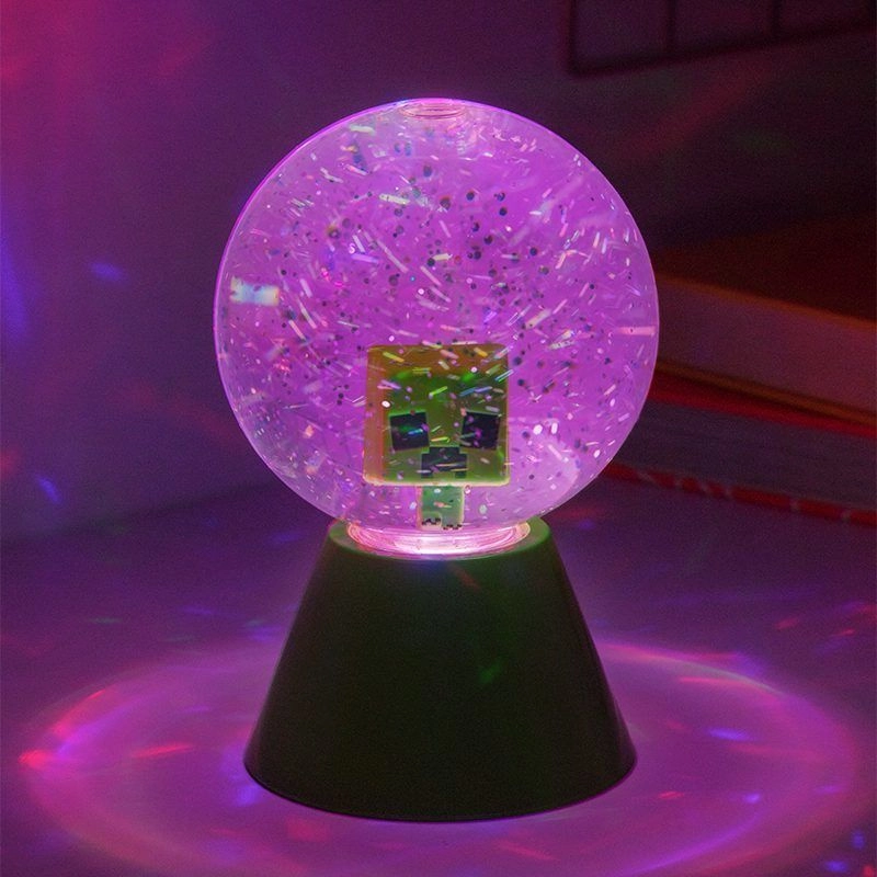 Ночник Paladone Minecraft LED Glitter Ball