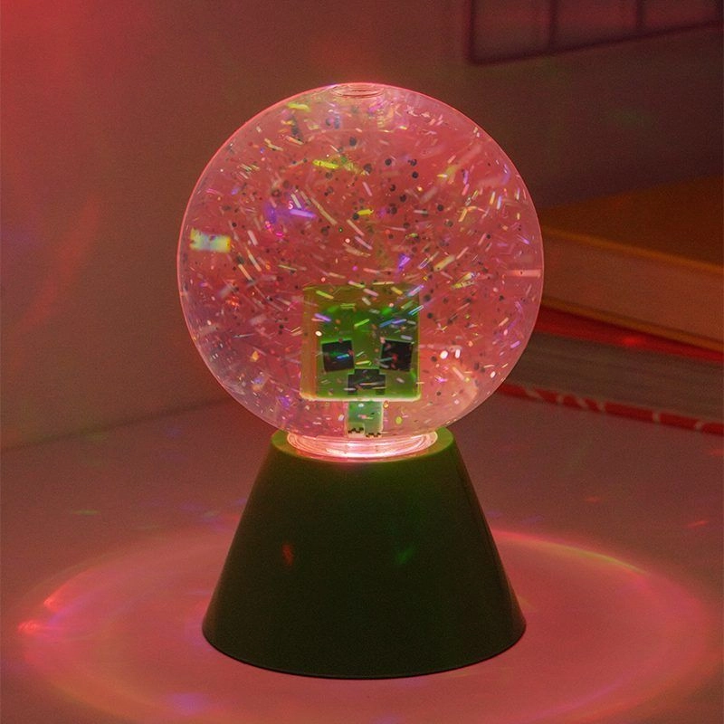 Ночник Paladone Minecraft LED Glitter Ball