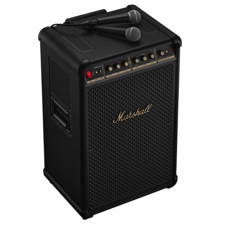 Boxă portabilă Marshall Bromley 750 Negru
500 W | 2.0 Stereo | IP54 | 40 ore