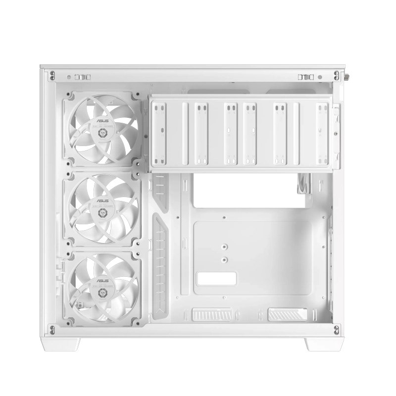 Carcasă PC ASUS A32 PLUS TG Midi-Tower Alb
Fără PSU | Oțel, plastic ABS, Sticlă călită | ARGB