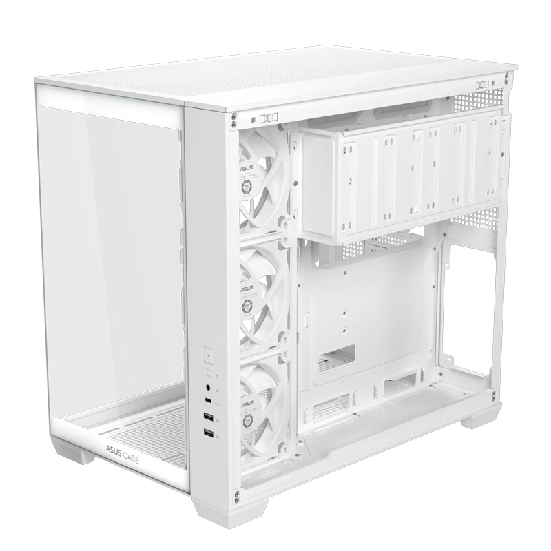 Carcasă PC ASUS A32 PLUS TG Midi-Tower Alb
Fără PSU | Oțel, plastic ABS, Sticlă călită | ARGB