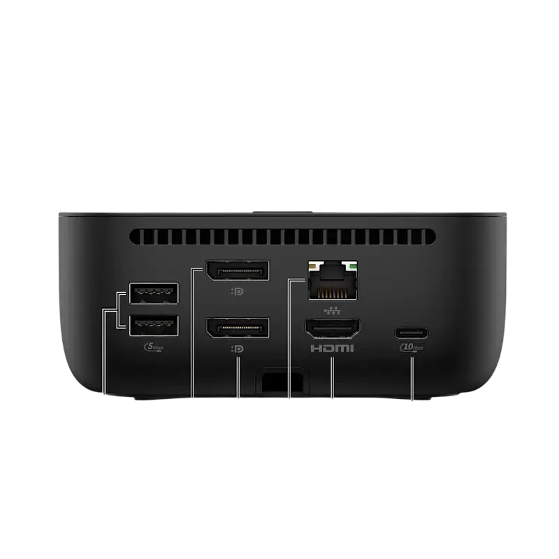 Stație Docking HP USB-C 100W G6 Dock Negru