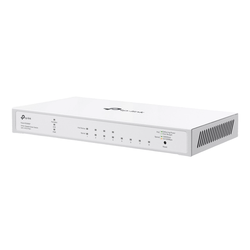 Switch de rețea TP-LINK Festa FS308GP Alb
62 W | 4x IEEE 802.3af/at