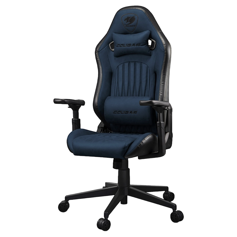 Игровое кресло Cougar Explore ПВХ Кожа Navy Blue F