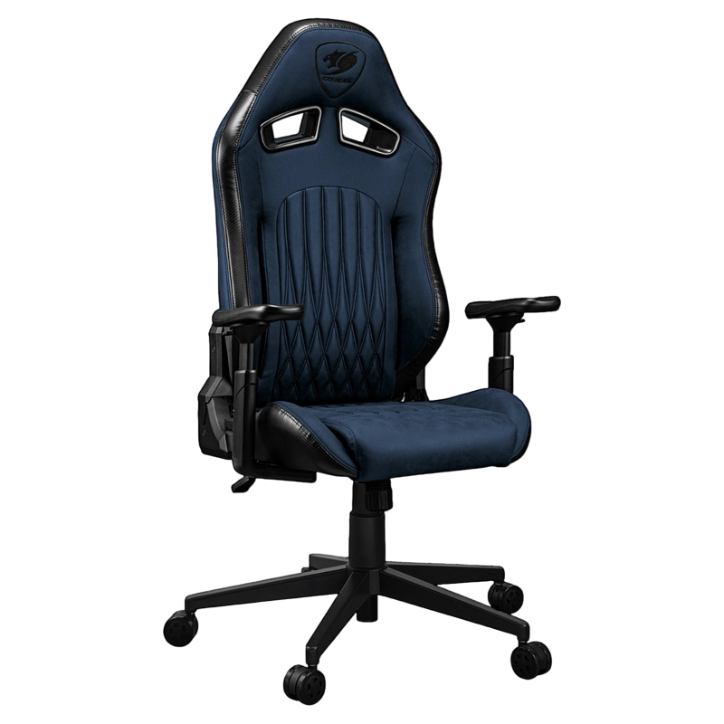 Игровое кресло Cougar Explore ПВХ Кожа Navy Blue F