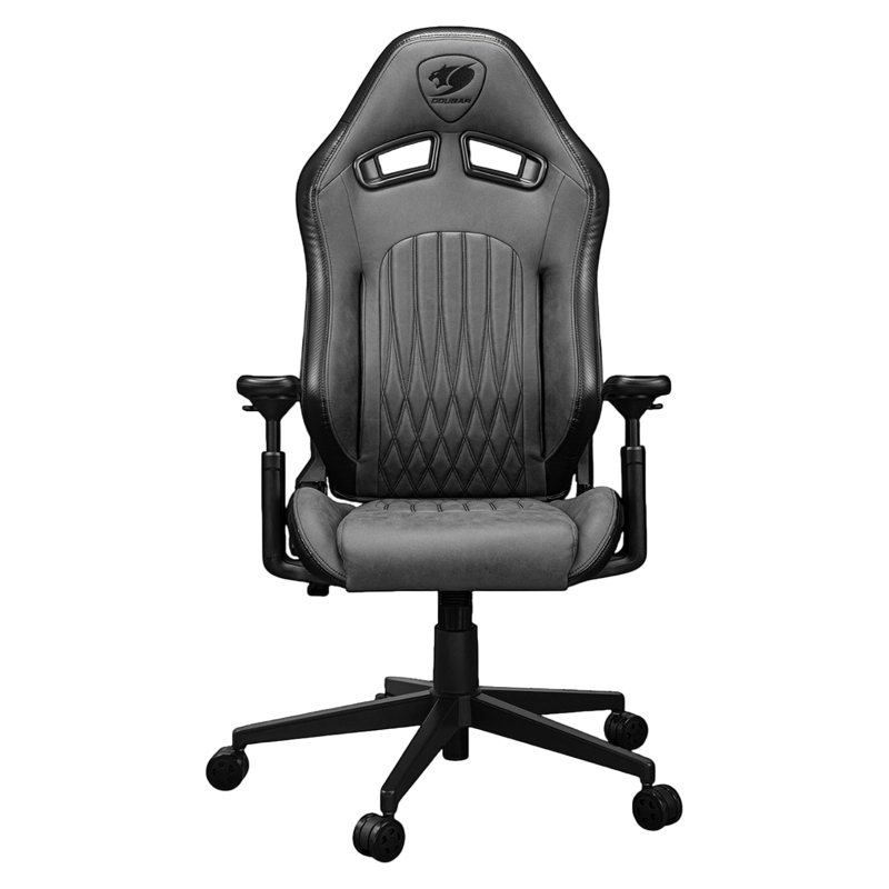Игровое кресло Cougar Explore ПВХ Кожа Jet Gray F
