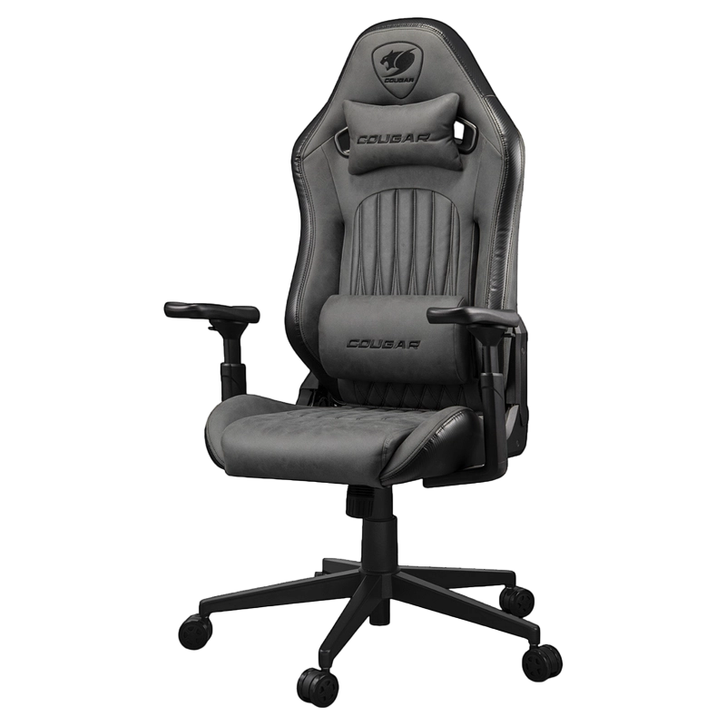 Игровое кресло Cougar Explore ПВХ Кожа Jet Gray F