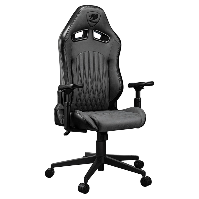 Игровое кресло Cougar Explore ПВХ Кожа Jet Gray F