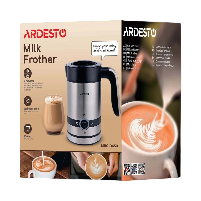 Взбивание молока Ardesto MBC-D450