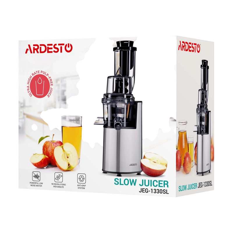 Соковыжималка Ardesto JEG-1330SL Серебристый