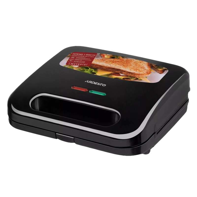 Cumpara  Aparate Sandwich si Toaster - Aparat pentru sandwich Ardesto SM-H110BSN Neg..