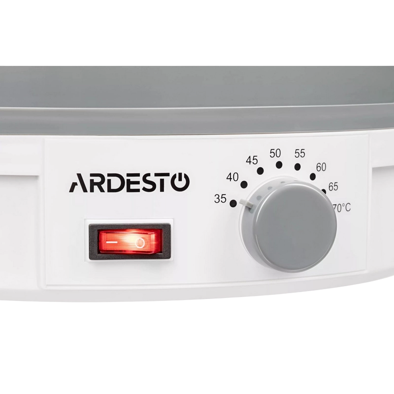 Deshidrator de fructe Ardesto FDB-5320 Alb
245 W | Plastic | Mecanic
