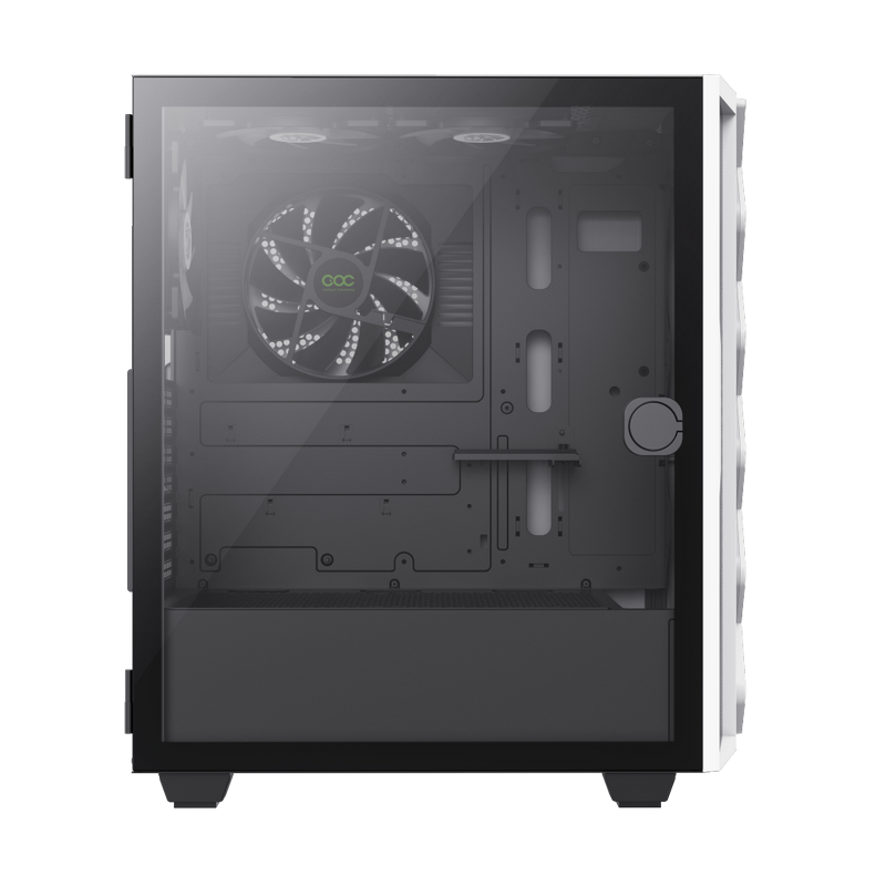 Carcasă PC Gamemax Diamond CP WT Midi-Tower Alb