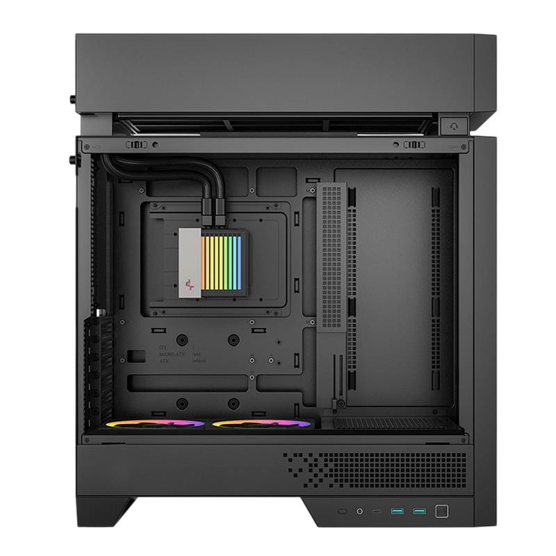 Carcasă PC Deepcool CL6600 Midi-Tower Negru
