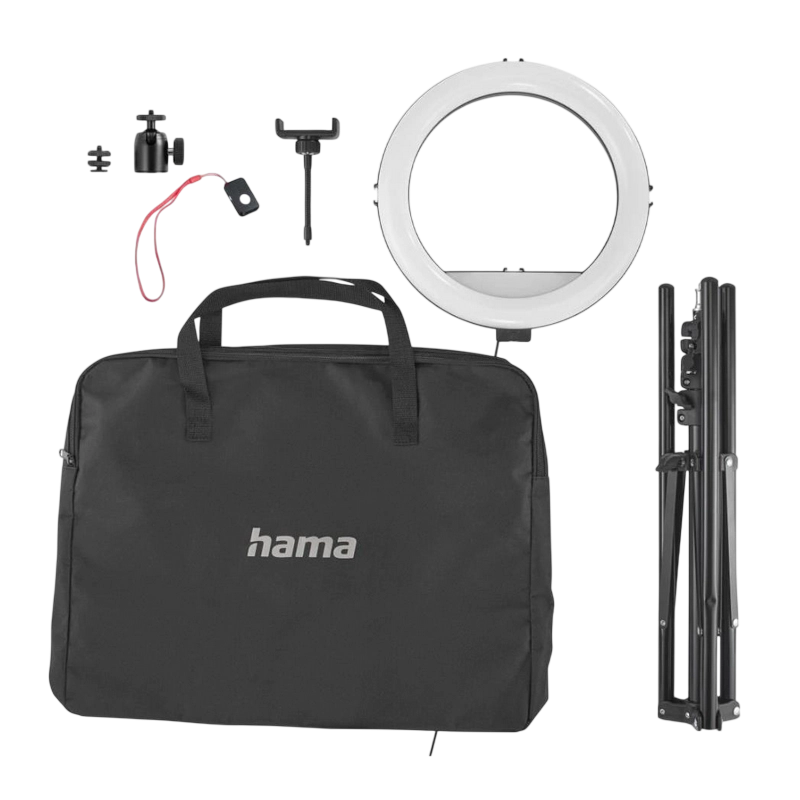 Lampă circulară HAMA SpotLight Steady 120 III Negru