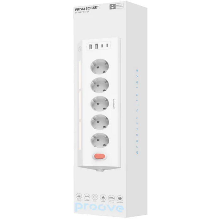 Сетевой фильтр Proove Prism Socket Белый