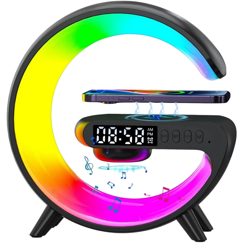 Цифровой будильник G-Shaped NH-69 Многоцветная