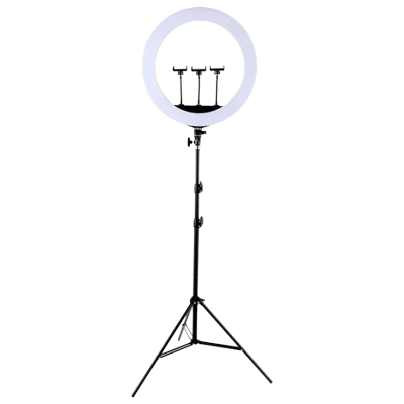 Lampă circulară Selfie Ring Light HQ-23NS Negru