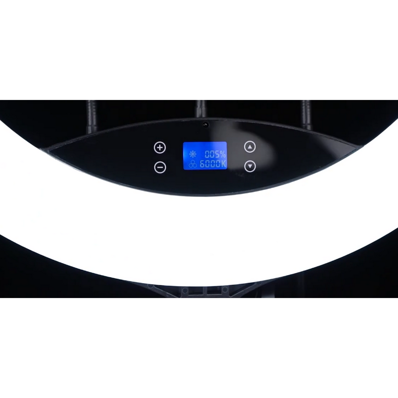 Lampă circulară Selfie Ring Light HQ-23NS Negru