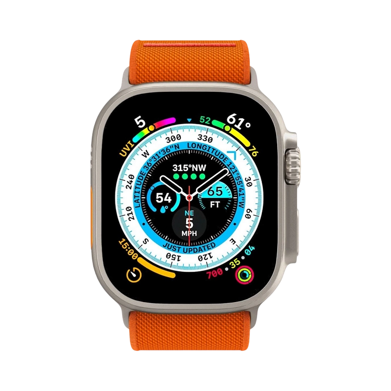 Ремешок для часов Spigen Lite Fit Ultra Оранжевый